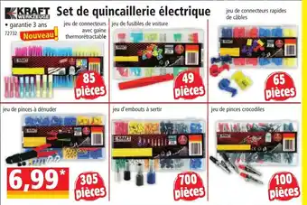 Norma Set de quincaillerie électrique offre