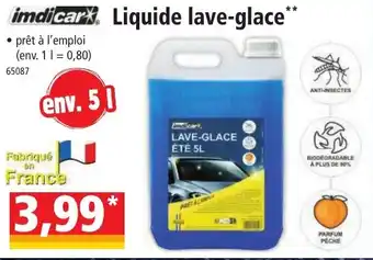 Liquide lave-glace**