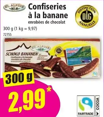 Norma Confiseries à la banane offre