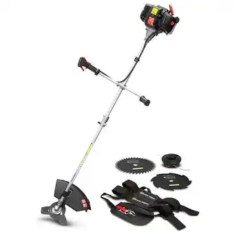 Bricomarché Débroussailleuse thermique 52cc - bobine + 3 lames - Elem Garden offre