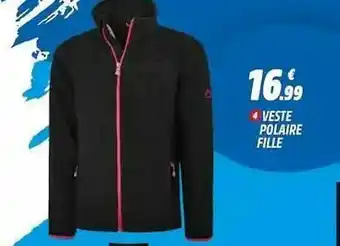 Intersport Veste Polaire Fille offre