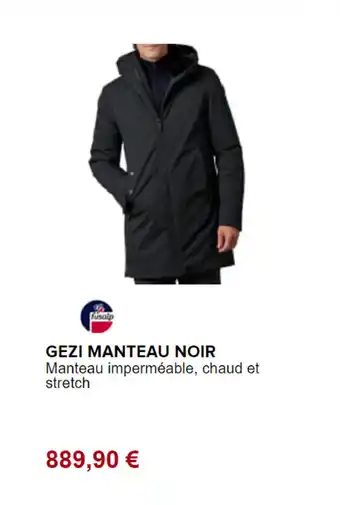 Gezi manteau noir