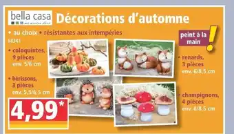 Décorations d'automne