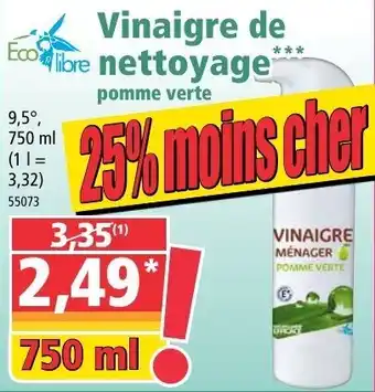 Norma Vinaigre de nettoyage offre