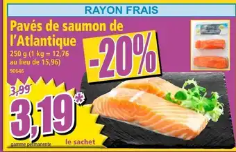 Norma Pavés de saumon de l'atlantique offre