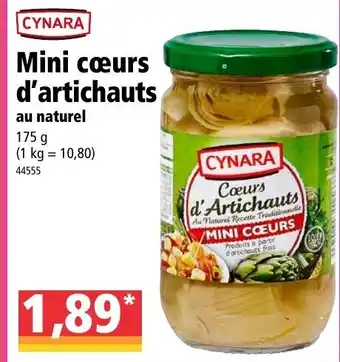 Norma Mini cœurs d'artichauts offre