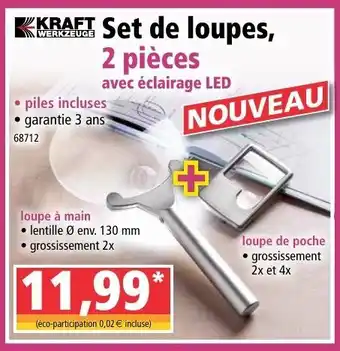 Norma Set de loupes offre