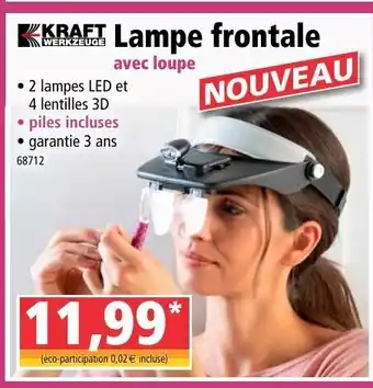Lampe frontale