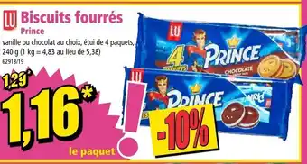 Norma Biscuits fourrés offre
