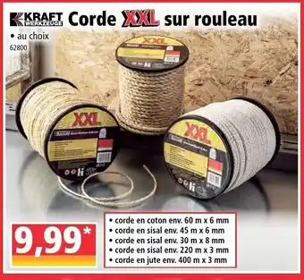 Norma Corde sur rouleau offre