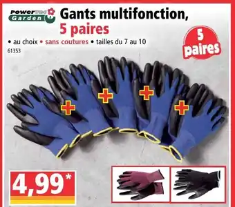 Norma Gants multifonction offre