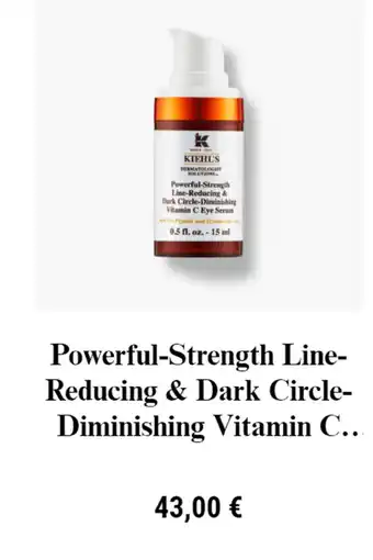Powerful-strength line-reducing & dark circle-diminishing vitamin C