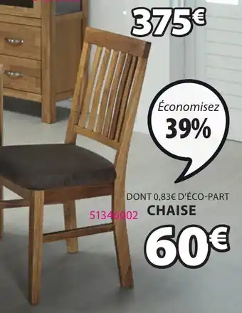 JYSK Chaise hage offre