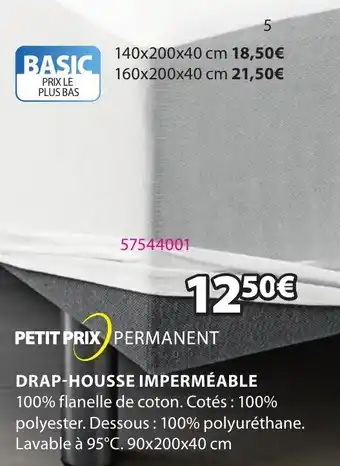 JYSK Drap-housse imperméable offre