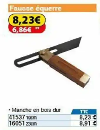 Fausse équerre