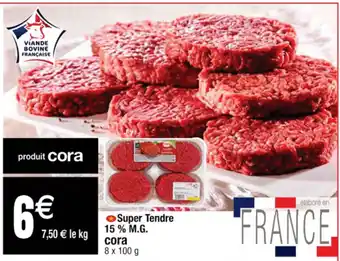 Cora x Carrefour Super tendre offre