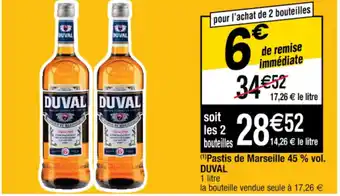 Cora x Carrefour pastis de marseille offre