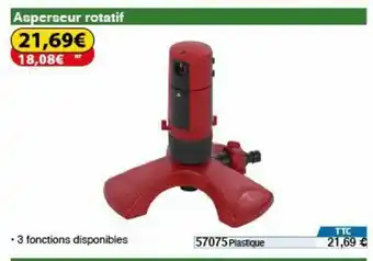 Asperseur Rotatif