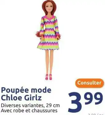 Poupée mode chloe girlz