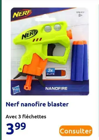 Nerf nanofire blaster