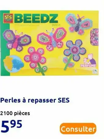 Action Ses perles à repasser offre