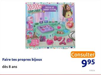 Action Faire tes propres bijoux offre