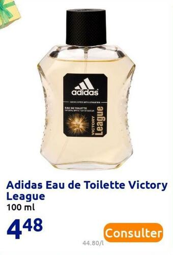 Action Adidas adidas eau de toilette victory league offre