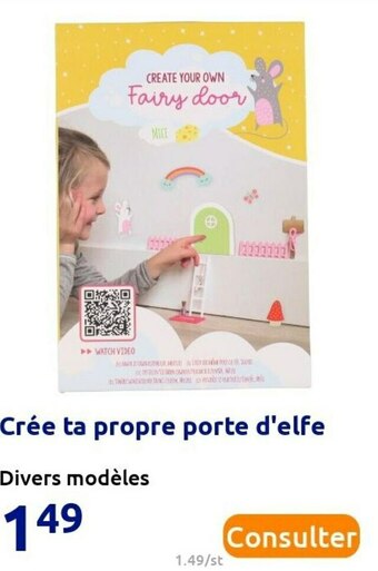 Action Crée ta propre porte d'elfe offre