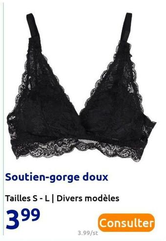 Action Soutien-gorge doux offre