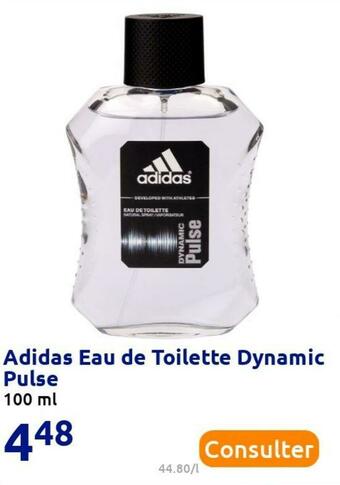 Action Adidas eau de toilette dynamic pulse offre