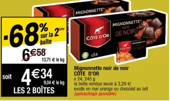 Mignonnette noir de noir