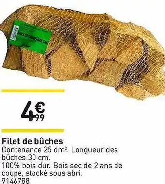 Weldom Filet De Bûches offre