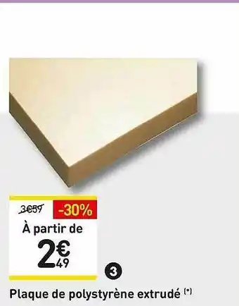 Weldom Plaque De Polystyrène Extrudé offre