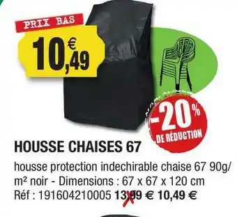 Outiror Housse Chaises 67 -20% De Réduction offre