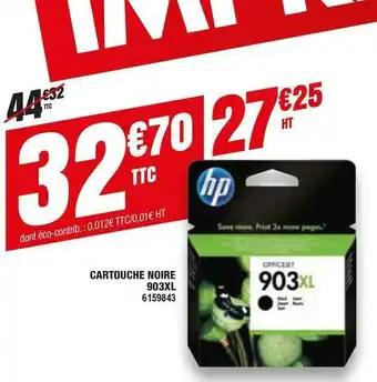 Hp cartouche noire 903xl