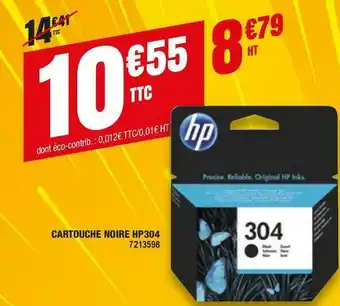Plein ciel Hp cartouche noire hp304 offre