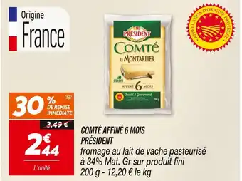 Netto PRÉSIDENT COMTÉ AFFINÉ 6 MOIS offre