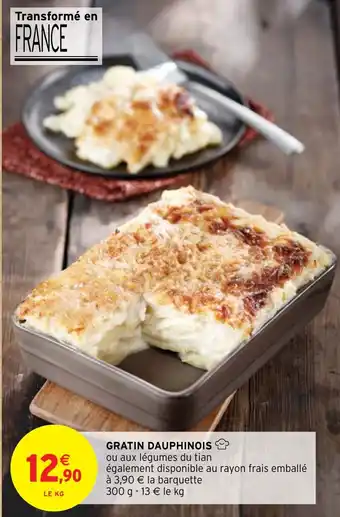 Intermarché Hyper GRATIN DAUPHINOIS offre