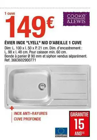 évier Inox
