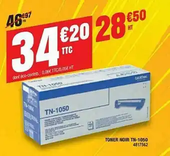 Toner Noir Tn-1050