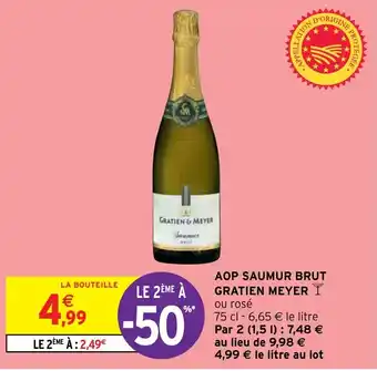 AOP SAUMUR BRUT GRATIEN MEYER Y