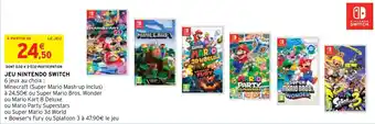 Intermarché Hyper JEU NINTENDO SWITCH offre