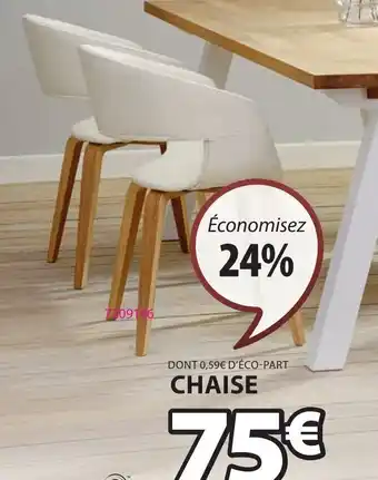 JYSK CHAISE offre