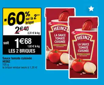 Cora x Carrefour Sauce tomate cuisinée offre