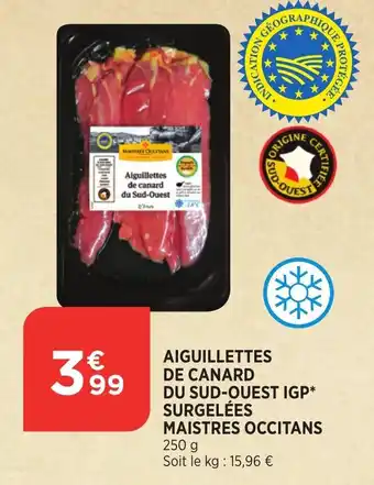 Aiguillettes de canard du sud-ouest IGP
