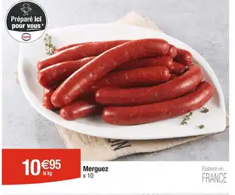 Cora x Carrefour Merguez offre