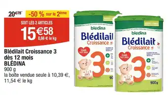 BLÉDINA Blédilait Croissance 3