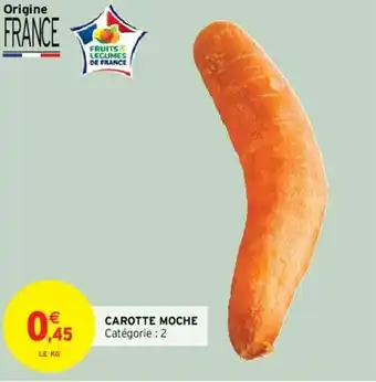 Intermarché Carotte moche offre