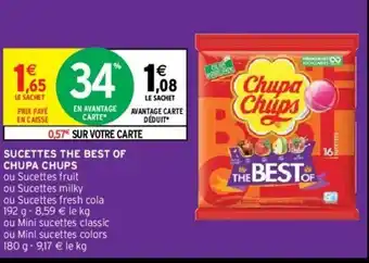 Sucettes the best of Chupa Chups