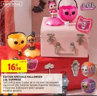 Intermarché Édition spéciale halloween Lol surprise offre